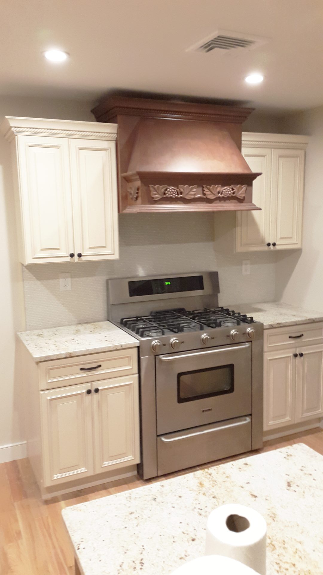 Completed renovation project